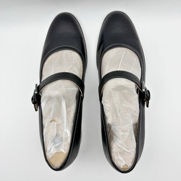 Soul Naturalizer Womens Ramona Mary Jane Flats US 7 Wide EU 37 Black NIB - Picture 11 of 13